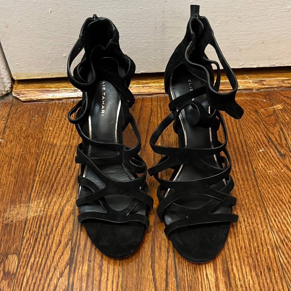 Elie Tahari suede heels